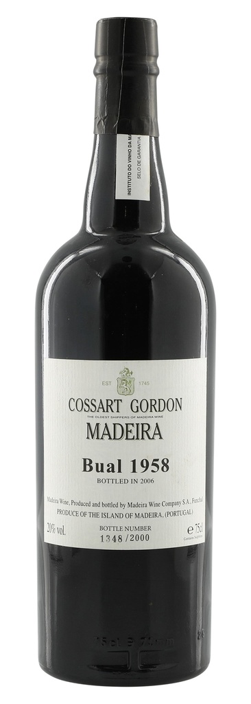 Cossart Gordon  Boal 1958