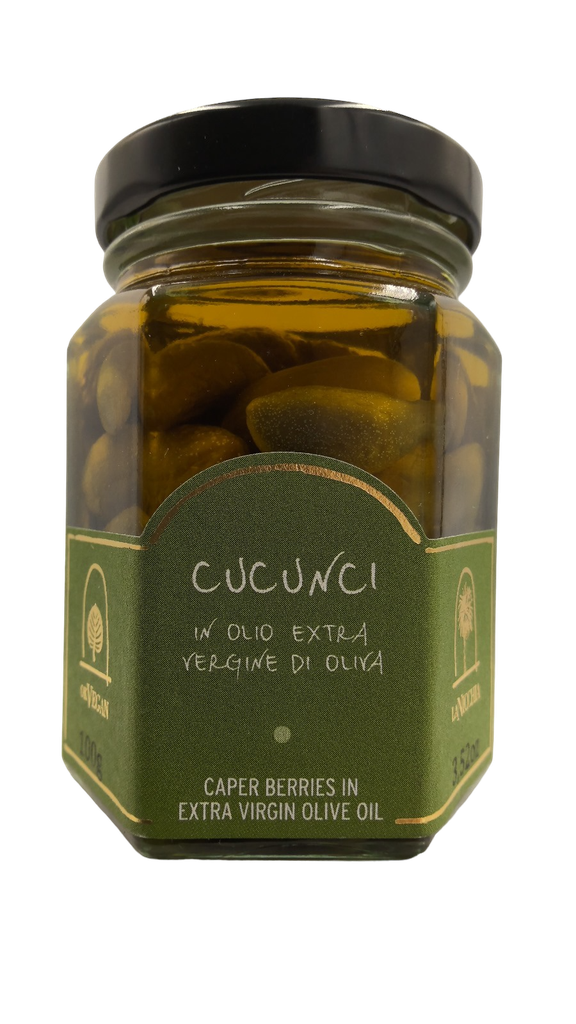 La Nicchia - Kapperbes op Olijfolie / 100GR