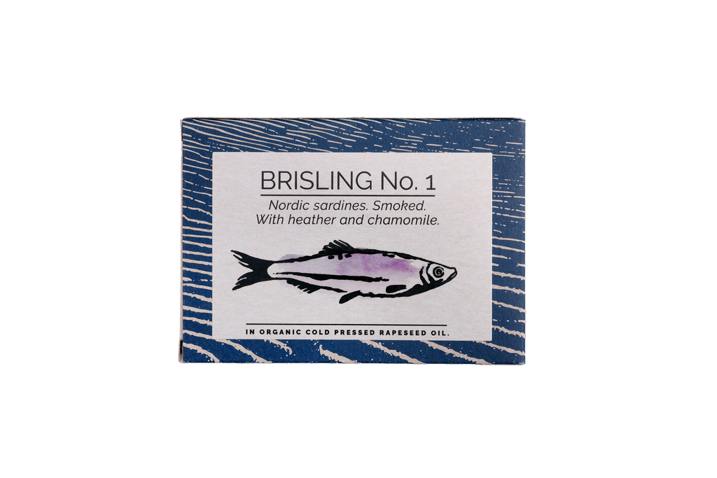 Fangst - Brisling n°1 - The Nordic Sardine . smoked with heather and chamomile / 100G