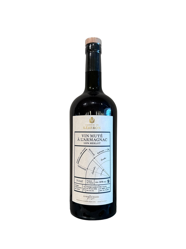 Léberon - Vin muté de Merlot a l'Armagnac 