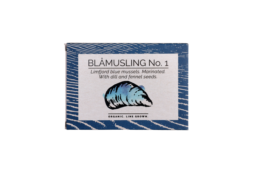 Fangst - Blåmusling N°1 - Limjford blue mussels . marinated . dille . fennel seeds / 110G