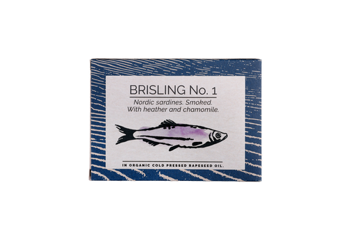[FANGST] Fangst - Brisling n°1 - The Nordic Sardine . smoked with heather and chamomile / 100G